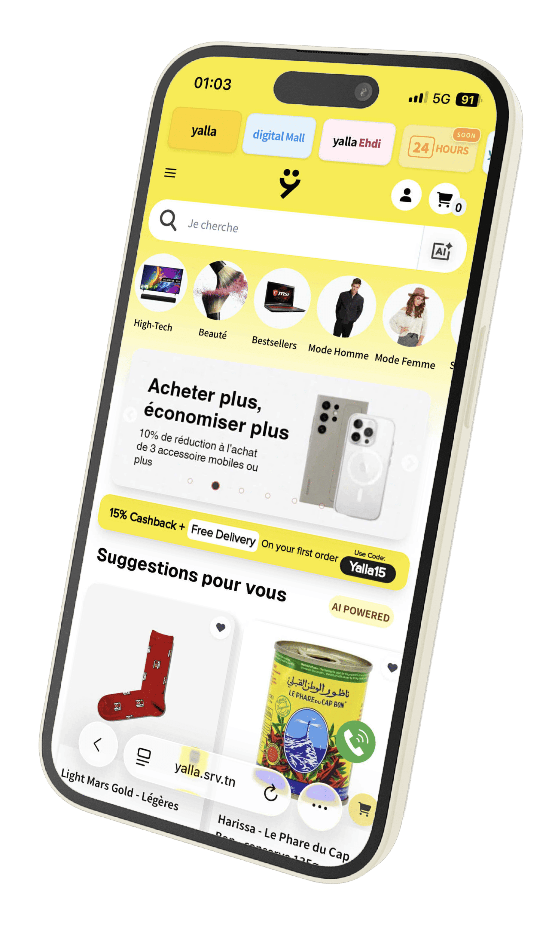 Rejoignez Yalla, la multi plateforme intelligente